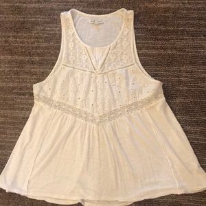 American Eagle Lace Detail Top